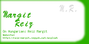 margit reiz business card